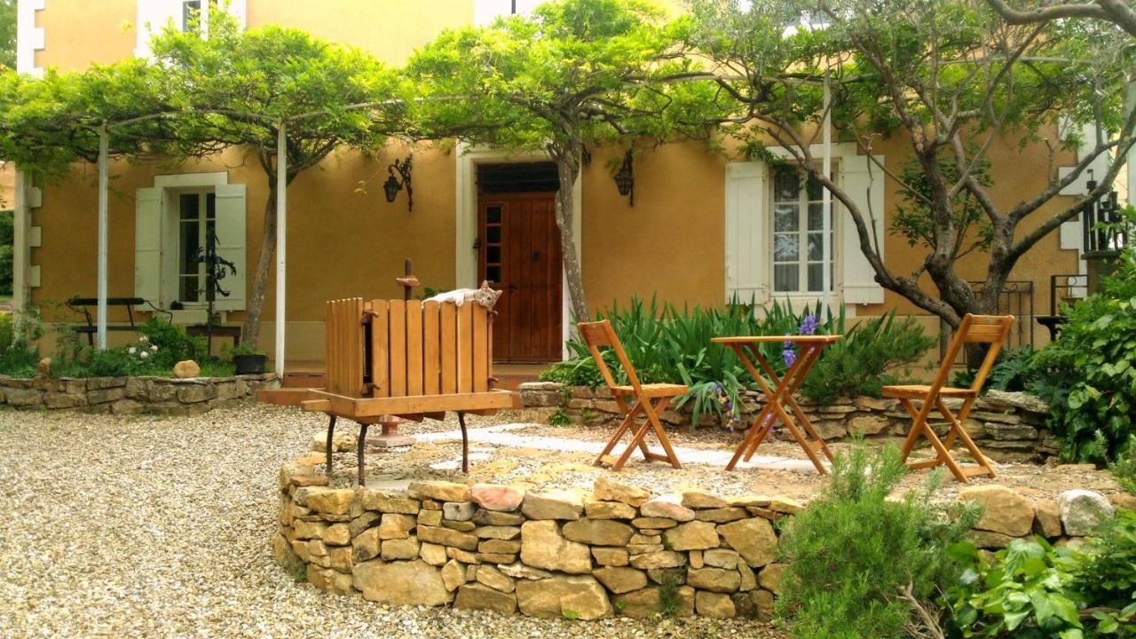 Le Fer En Ceze Bed & Breakfast Sabran Ngoại thất bức ảnh